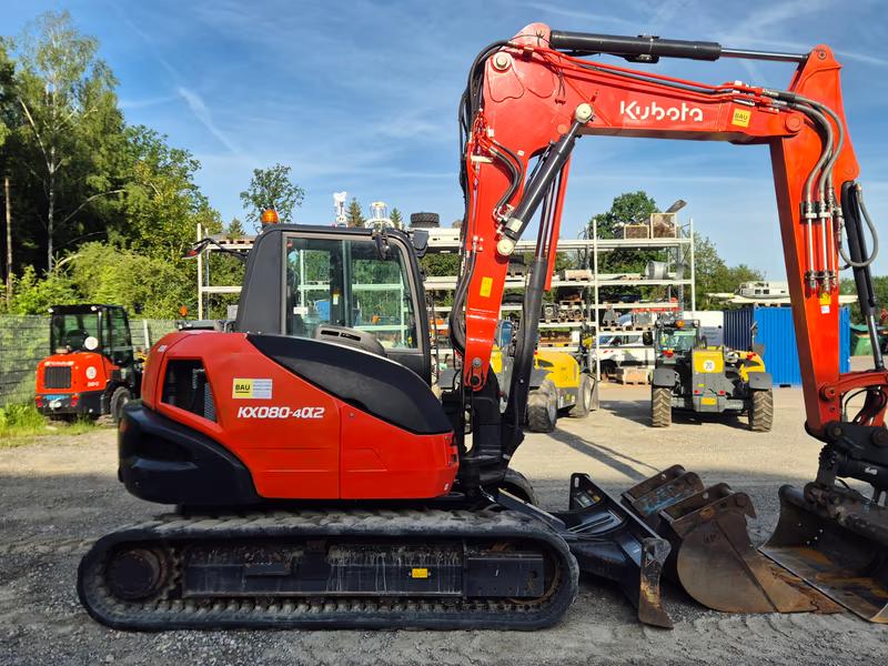 Miniexcavadora Kubota KX 080-4 V 2PGL 