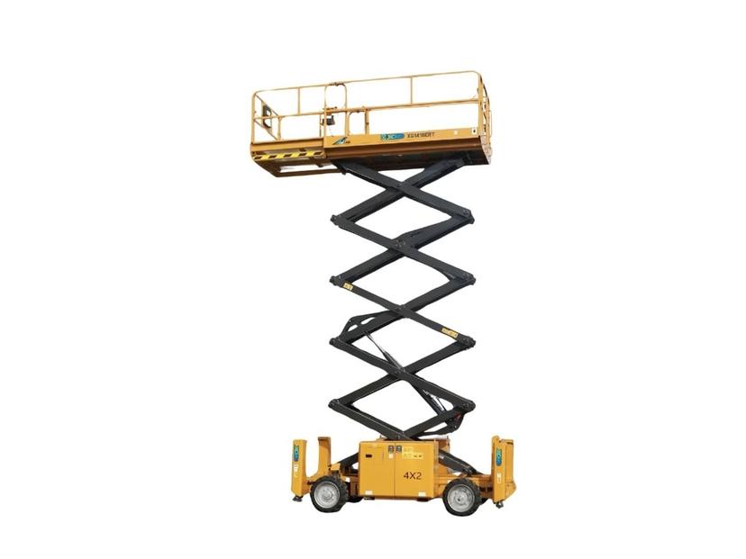 Plataforma de tijera eléctrica 4x4 XCMG XG1418ERT